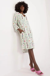 Sublevel fashionable soft and breathable viscose daydress  Adomoo
